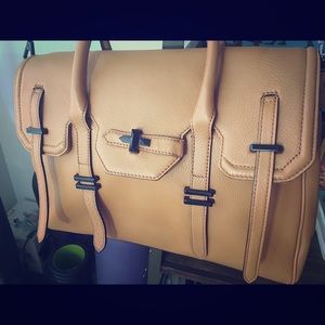 Rebecca Minkoff Jules Satchel—Almond Color NEW!!